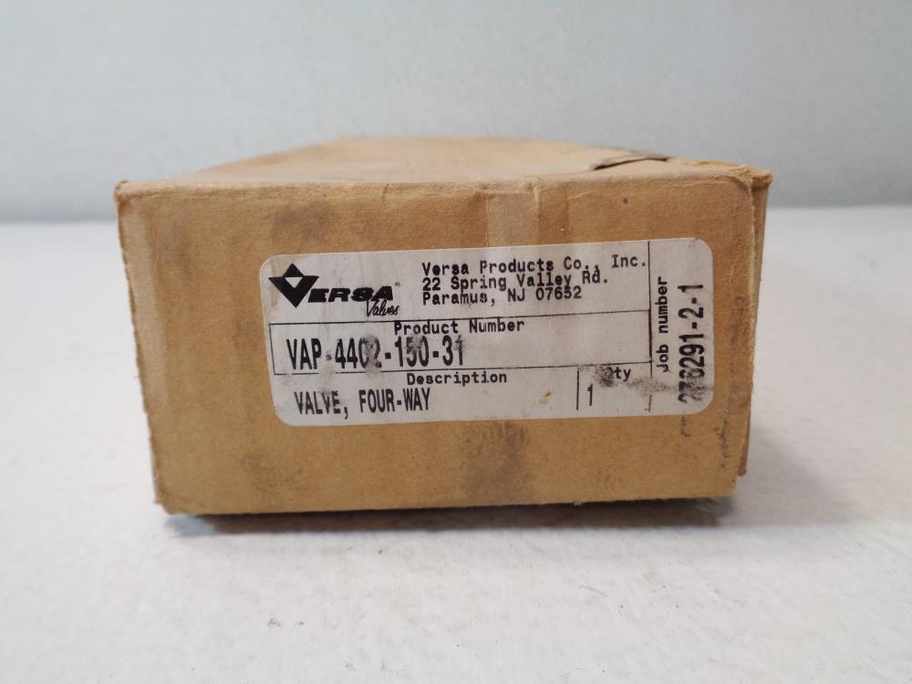 Versa 3/8" NPT 4-Way Pneumatic Directional Valve VAP-4402-150-31